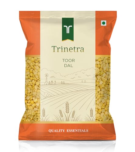 Image of Trinetra Arhar Dal (Toor Dal) | Protein-Rich for Everyday Cooking | 1 kg
