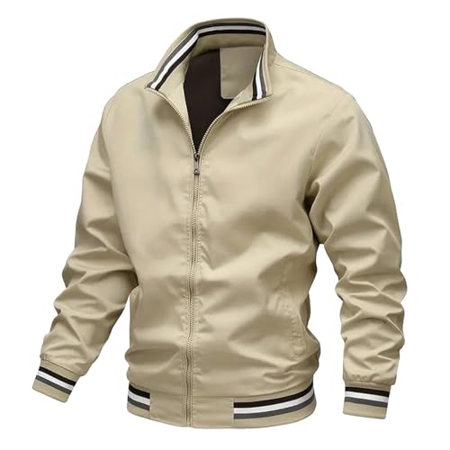Chaqueta impermeable de hombre con bolsillos para frío y lluvia