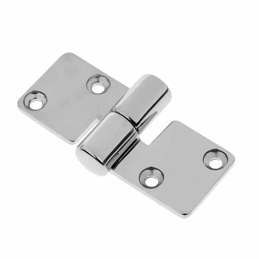 2X ZONADAH 316 Marine Stainless Steel Cast Hinges 90mm x 37mm Door Hinges for Fishing Boat Yacht Motorhome Folding Table Cabinet Wardrobe - Image 3