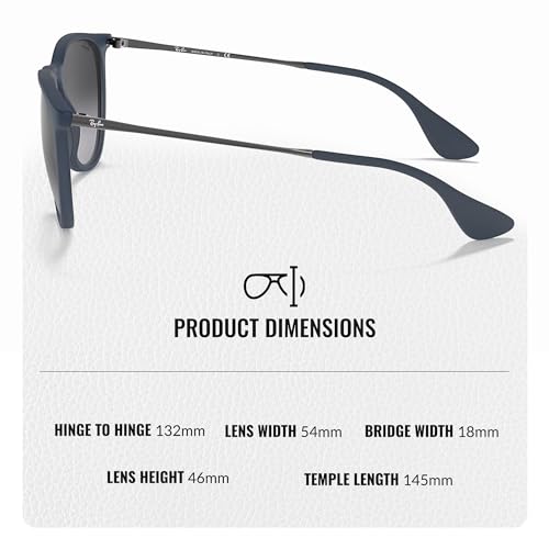 Image of Ray-Ban RB4171 ERIKA COLOR MIX Phantos Shaped Sunglasses for Women with Official RAYBAN Eyewear Kit