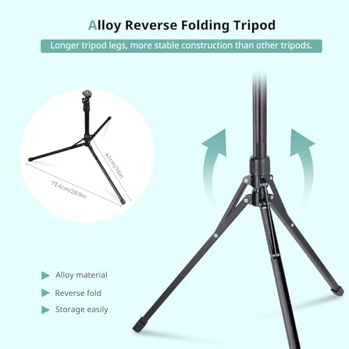Image of Aureday 14inch iPad Ring Light with Tripod Stand, 62inch Selfie Tripod Light Ring with Phone&Tablet Holder for Recording, 20W LED Circle Light with Wireless Remote for Tiktok, Makeup, Live Streaming