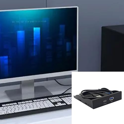 Panneau de lecteur de disquette USB 3.0 type C pour rack de disque dur PC
