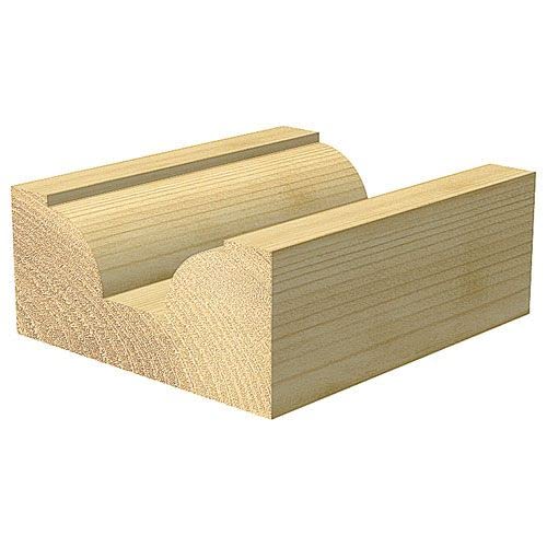 Trend Professional Ovolo Rounding Over Cutter, 5mm Radius, 1/4 Inch Shank, 22mm Cut Diameter & 12mm Cut Length - Image 4