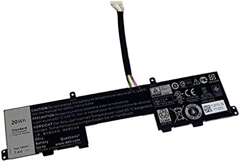 GreenTech New TM9HP Replacement Battery for Dell Laittude 13 (7350) Keyboard Dock 7.4v 20Wh 3-Cell 0J84W0 J84W0 FRVYX