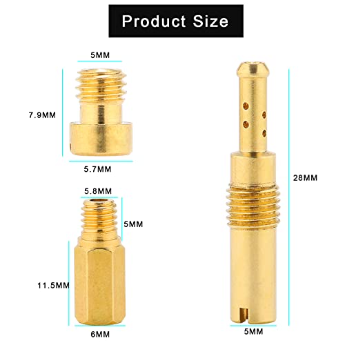 30 Pcs Main Jets & 10Pcs Slow Jets Pilot Jet Kits Fits For Pwk Keihin Oko Carbs Scl-2018090002-Zh-T-01 Scl-2018090002-Zh-T-02 Scl-2018090001-Zh-T-01 Scl-2018090003-Zh-T-01 #TOP1