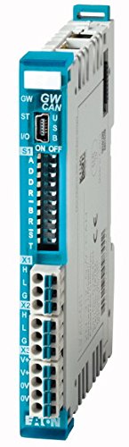 Eaton 178782 gateway canopen interface de communication rail din