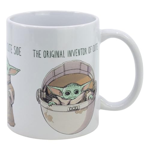 Taza de Star Wars: The Mandalorian Cute Baby Grogu, 325 ml