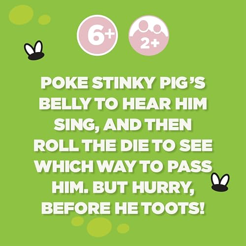 Image of Stinky Pig Dice Game, Family Games for Kids and Adults, Travel Games, 6+
