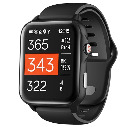 NAVO W1 Golf GPS Watch – Front, Middle & Back Distances, Hazard Tracking, No Subscription