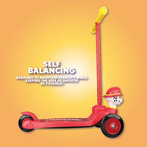 image for Sakar Paw Patrol Marshall Self Balancing Kick Scooter Toddler Scooter,