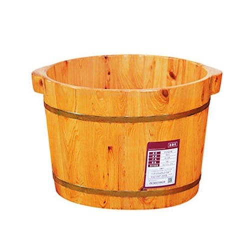 Katzowen Masajeador Spa de Pies de Madera Maciza
