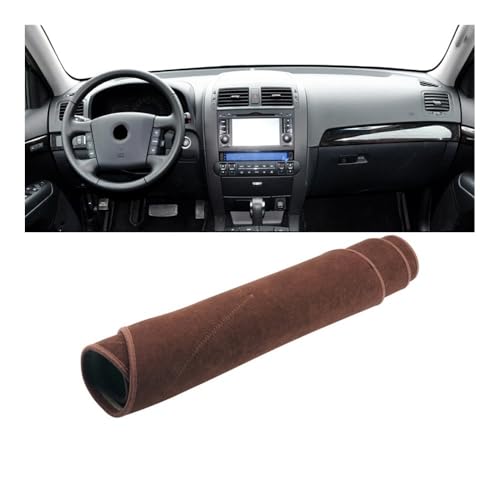 Tapis de tableau de bord Kia Mohave Borrego 2008-2019 protection LHD marron