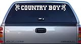 Country Boy Windshield Decal