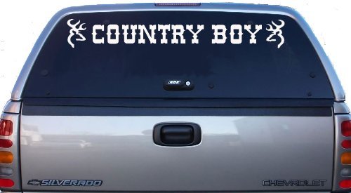 Country Boy Windshield Decal