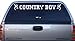Country Boy Windshield Decal
