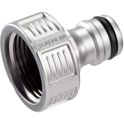 Nez de robinet Premium 26,5 mm (G 3/4 Pouce) de Gardena : adaptateur pour robinets, résistant au gel, emballé (18241-50)