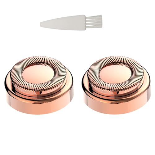 Replacement Heads For Finishing Touch Flawless Facial Hair Remover,Women Hair Removal Shaving Head First Generation (2PCS, GEN 1)