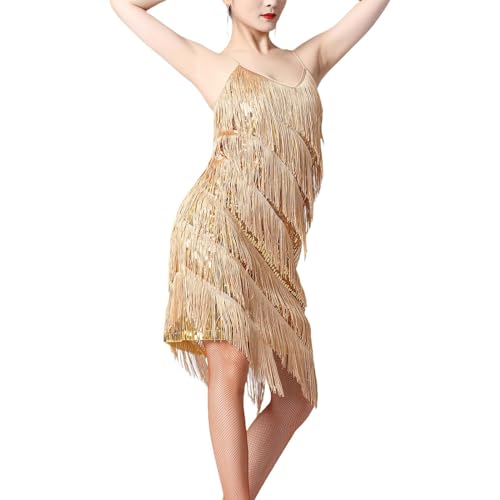 Robe à sequins grande taille confortable pour pratique de la danse - 6
