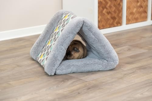 Grotte Sunny pour cochon d'inde grand format multicolore gris