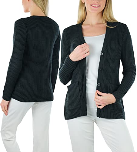 Image of ToBeInStyle Women's Warm Heavy Knit Long Sleeve Cardigans