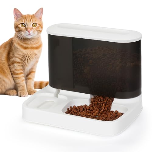 Automatic Pet Feeder and Water Dispenser Set, 2 in 1