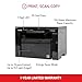 Canon imageCLASS MF3010 VP - Wired Monochrome Multifunction Laser Printer with Scanner, Copier, USB Cable Included, Up To 2,300 Page Toner Yield in Box, 19 PPM, Black