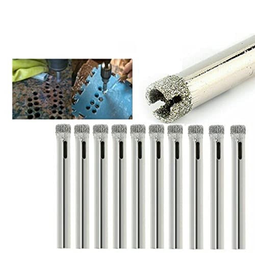 NUSHKI 10Pcs 6mm Brocas Diamantadas para Mármol miniatura 3