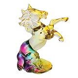 Finition : façonnée en cristal clair, cette figurine de cheval est une luxueuse statuette décorative qui apportera une touche d'élégance à votre collection de sculptures et autres objets de décoration