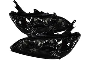 For 2004 Honda Civic Smoked Headlights, a Sleek and Sporty Upgrade