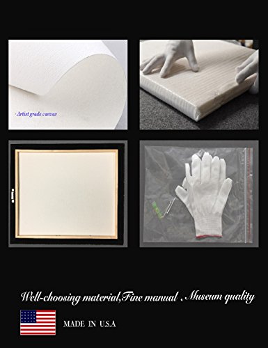 Eliteart-The Great Wave Off Kanagawa por Katsushika Hokusai Reprodução Giclee Arte Impressões em tel