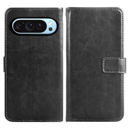 Housse cuir Google Pixel 9 avec support vidéo pour sorties et trajets urbains