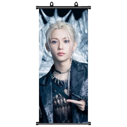 Stray Kids Póster de Stray Kids Felix, artículo para fans, StrayKids Felix Scroll...