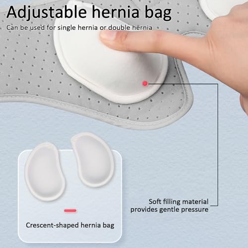Faja Hernia para Hombre y Mujer con Soporte Inguinal Talle S miniatura 5