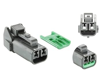 ヤーヤー Amazon | 矢崎総業060型62防水シリーズZタイプ2極Fコネクタ[薄