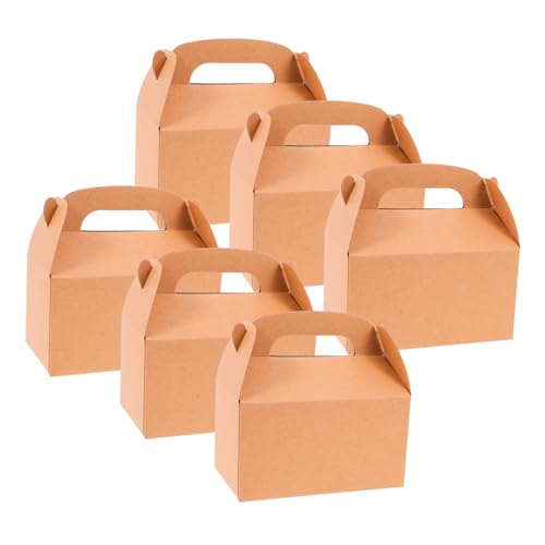 PLAFOPE 6piezas Cajas De Dulces Pequeñas Para Fiesta De Papel Kra...