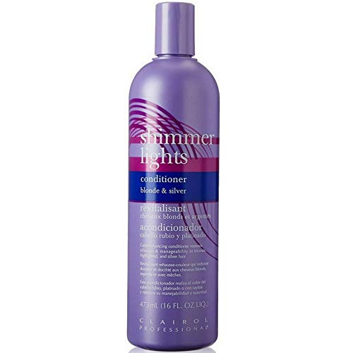 Clairol Professional Shimmer Lights Color Enhancing Conditioner 16 oz ( Pack of 6)