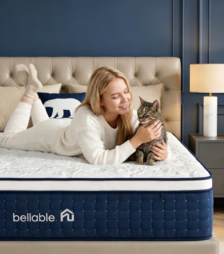Full XL Mattress, 14 Inch Fiberglass-Free Full Mattress with Cooling Gel Memory Foam & Pocket...