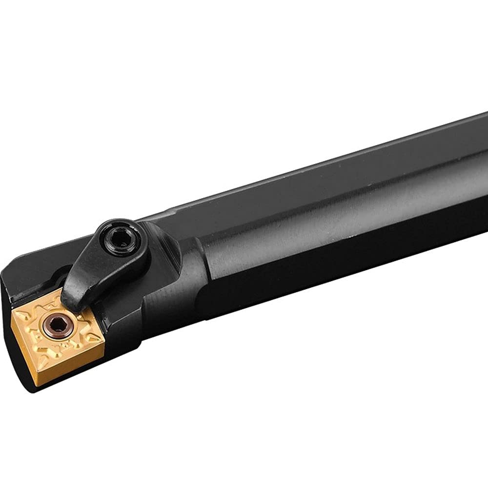 1" S25S -MCLNR12 +1PC CNMG431-MA Lathe Internal Turning & Profiling Tool Holder Main Angle 95° Holder Lathe Cutting Tools for 80° Carbide Inserts (S25S-MCLNR12)