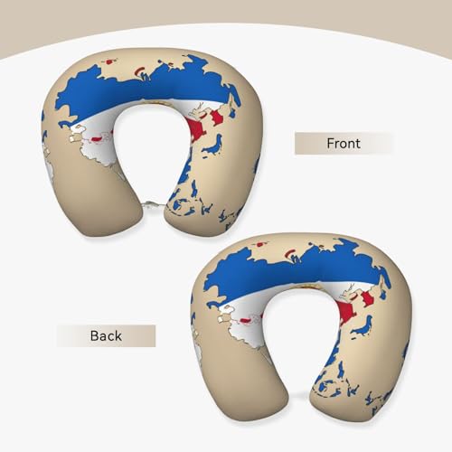 Almohada cervical viscoelástica U 25 cm x 30 cm miniatura 3