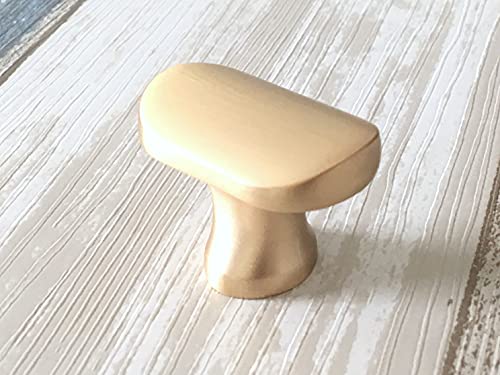 Bouton de meuble en or brossé JCAKES pour tiroir et cuisine
