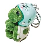 turtle ring silver for man Adorable Turtle Design: This plush turtle keychain features a cute, playful turtle wearing a tiny hat, adding a whimsical and charming touch to your accessories. Its soft, huggable texture and fun design make it a standout keychain for animal lovers and those who enjoy quirky details