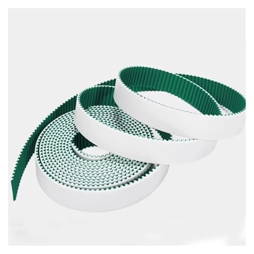 Courroie HTD 5M PU vert 25mm pour corriger le jeu mécanique des axes de transmission