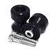 Shogun 2010 2011 2012 2013 2014 BMW S1000RR Swingarm Spools - Sliders -701-0329- Black - MADE IN THE USA