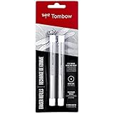 Tombow 57316 MONO Zero Eraser Refills, Round 2.3mm, 2-Pack