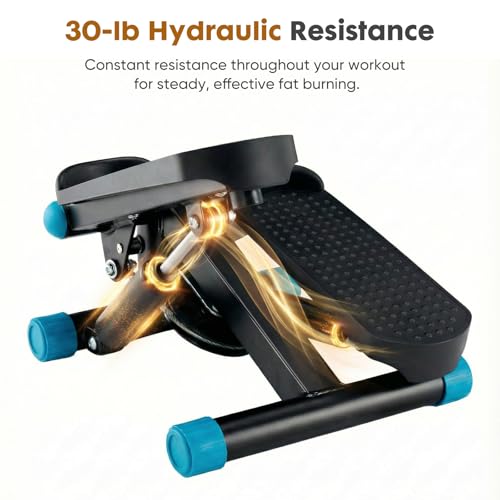 Image of NEWBULIG Mini Stepper for Exercise at Home Stair Step Machine for Indoor Fitness Portable Home Gym Stepper for Full Body Workout 300lb Weight Capacity