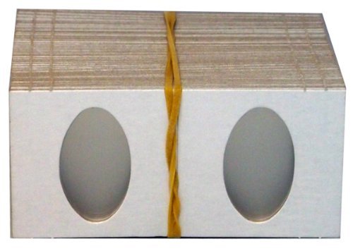 100 Cajas para Monedas de Cartón Elongadas CCNE miniatura 1
