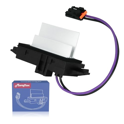 Image of Marsflex Blower Motor Resistor 15-80567 2003 2004 2005 2006 for Chevrolet Chevy Tahoe Silverado Trailblazer, for GMC Yukon Envoy, for Cadillac Escalade Blower Resistor 4P1516 for Auto AC Control