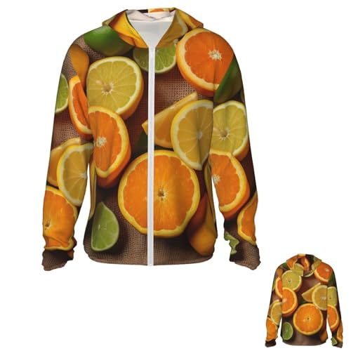 Chaqueta de protección solar para hombre UPF 50+ con capucha miniatura 1