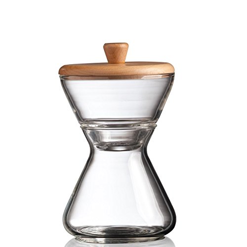 CHEMEX - Hand Blown Glass Cream & Sugar Set