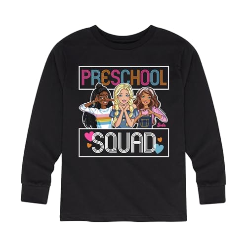 Barbie - Back to School - Preschool Squad - Toddler and Youth Long Sleeve Graphic T-Shirt
